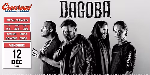 CONCERT | DAGOBA \u00d7 1\u00e8re Partie | Metal