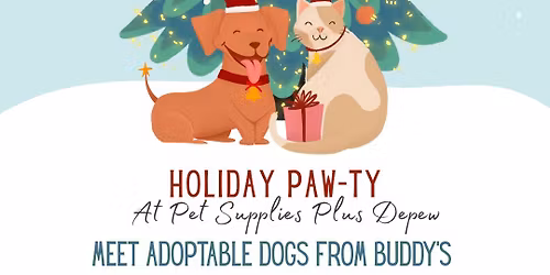 Holiday Paw-ty  & Adoption Event\ud83d\udc3e\u2764\ufe0f\ud83d\udc9a