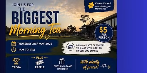 SIBC BIGGEST MORNING TEA