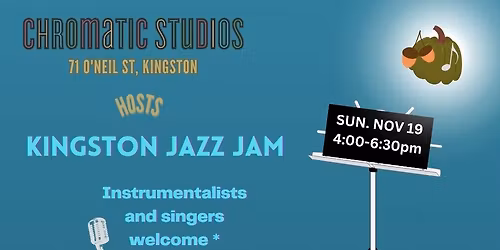 NOVEMBER Kingston Jazz Jam