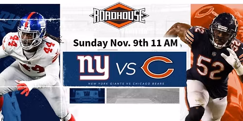 Bears VS Giants