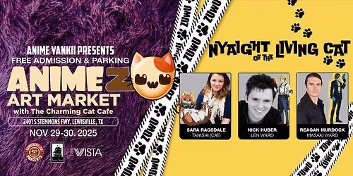 Anime ZUwU Art Market with The Charming Cat Cafe