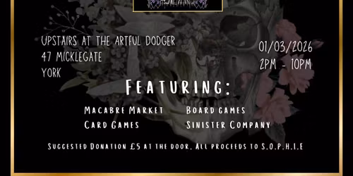 PECULIAR PASTIMES: A blood-curdling bouquet of board games and boutiques