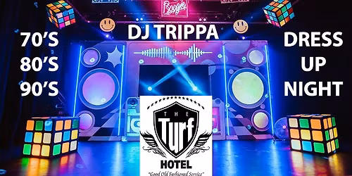 RETRO NIGHT 70S 80S 90S 00S Dj Trippa Live @ The Turf Hotel Stoke