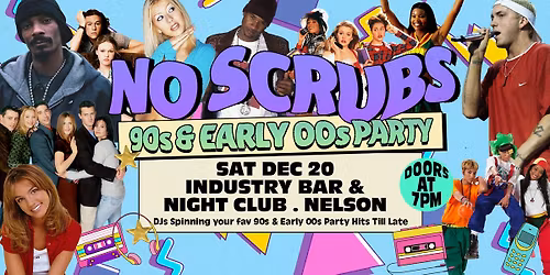 No Scrubs: 90s + Early 00s Party - Nelson