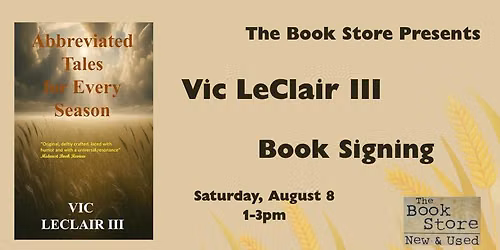 Vic LeClair Book Signing