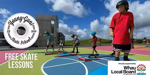 FREE Young Guns Skate School- Sister Rene Shadbolt Skate Park
