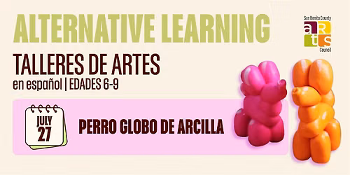 Taller de Perro globo de arcillaEdades (6-9)