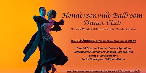 Hendersonville Ballroom Tea Dance