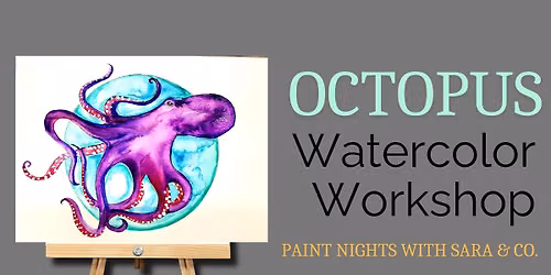 Octopus Watercolor Workshop