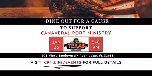 Dine out for a Cause: Texas Roadhouse (Viera)