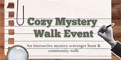 Cozy Mystery Walk Event