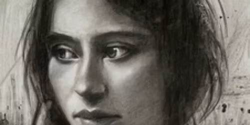 The Human Head in Charcoal