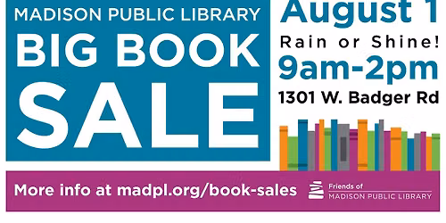 Friends of Madison Public Library BIG Book Sale