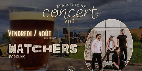 BRASSERIE NK - Watchers en concert