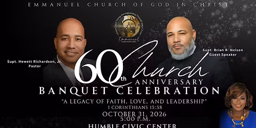 Emmanuel Church of God in Christ 60th Church Anniversary Banquet