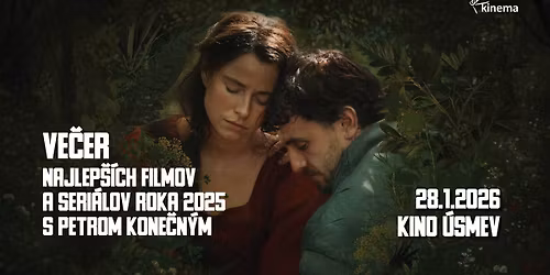 Ve\u010der najlep\u0161\u00edch filmov a seri\u00e1lov roka 2025 s Petrom Kone\u010dn\u00fdm