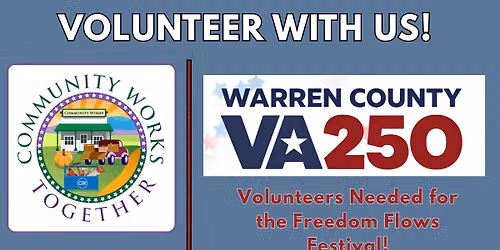 Freedom Flows Festival (Volunteers Needed)