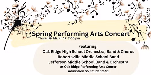 Spring Performing Arts Concert
