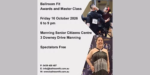 Australian Dancing Society Awards and Master Class