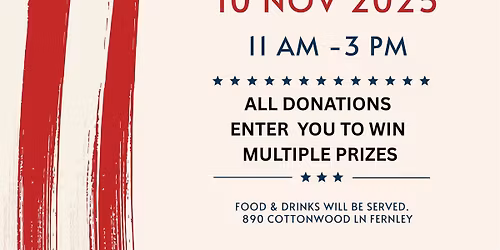 3rd Annual Veterans Day BBQ