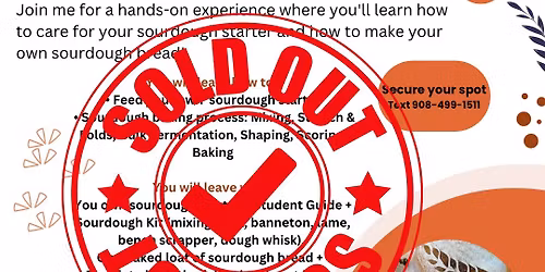 Sourdough Workshop for Beginners 