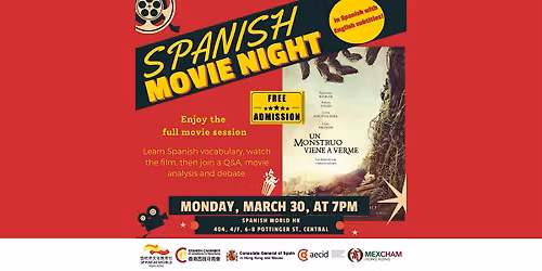 Spanish Movie Night: A Monster Calls