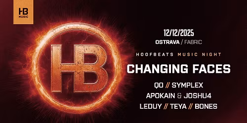 Hoofbeats Music Night: Ostrava @ Fabric (12\/12)