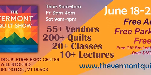The Vermont Quilt Show 2026