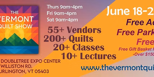 The Vermont Quilt Show 2026