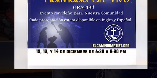 Natividad en Vivo\/Evento Navide\u00f1o
