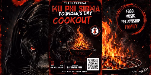Alpha Mu Mu Presents: Inaugural Mu Phi Sigma Founders Day Cookout