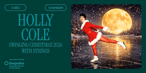 Holly Cole - Swinging Christmas 2026 with STRINGS | Montr\u00e9al, Th\u00e9\u00e2tre Outremont