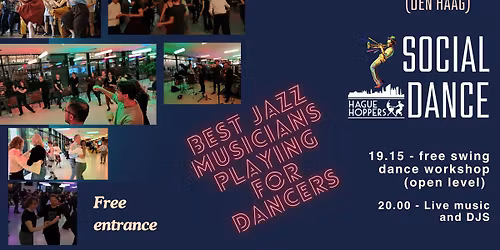 Hague Hoppers Social Swing Dance in Open Amare