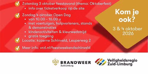 Open dag 90 jaar brandweer Schinveld \ud83d\udd25\ud83d\ude92 