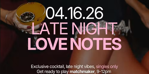 Thursday | Late Night Love Notes | Nashville