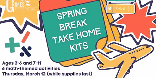 Spring Break Take Home Kits