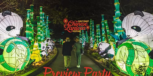 Preview Party For the Gulf Coast Chinese Lantern Festival