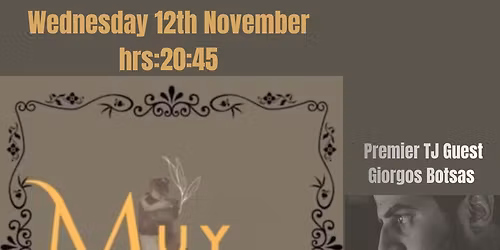 Muy Milonga - Hard rock cafe Athens , Tj Guest: Giorgos Botsas