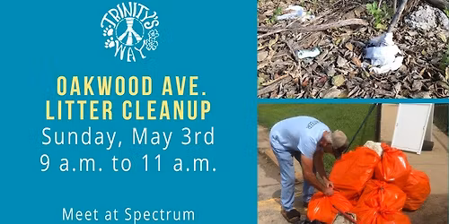 Oakwood Ave Litter Clean Up