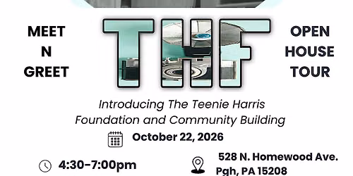 Teenie Harris Foundation Open House and Meet and Greet