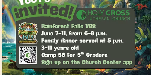 VBS 2026: Rainforest Falls