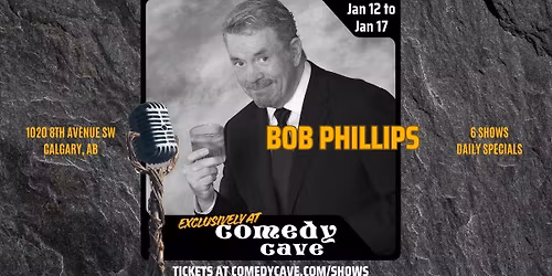 Last Chance!! Performing January 17: Bob Phillips