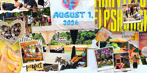 THRIVEFest AUGUST 1st, 2026: Health, Wellness, and Fitness Festival