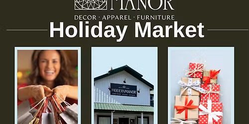 Holiday Market at Modern Manor