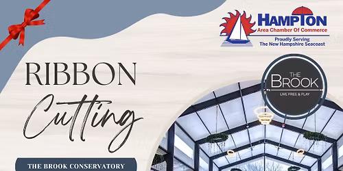 Ribbon Cutting - The Brook Conservatory