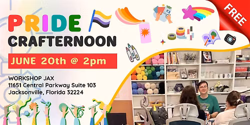 Pride Crafternoon - Workshop JAX