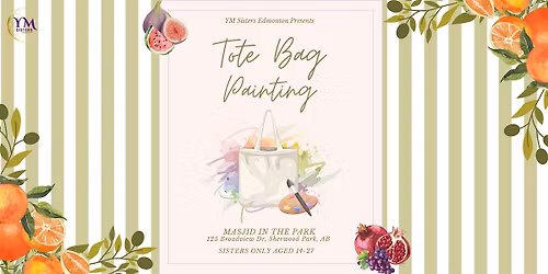 YM Sisters: Tote Bag Painting