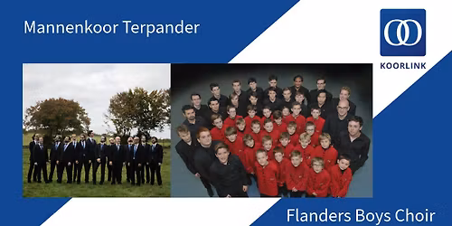 KOORLINKconcert 2025-2026: AMUZ (11u), Mannenkoor Terpander en Flanders Boys Choir