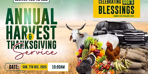 ANNUAL THANKSGIVING SERVICE